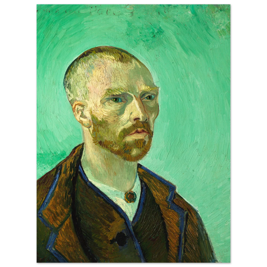 Self Portrait Dedicated to Paul Gauguin by Vincent Van Gogh