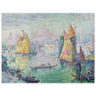 The Lagoon of Saint Mark Venice by Paul Signac 1905.