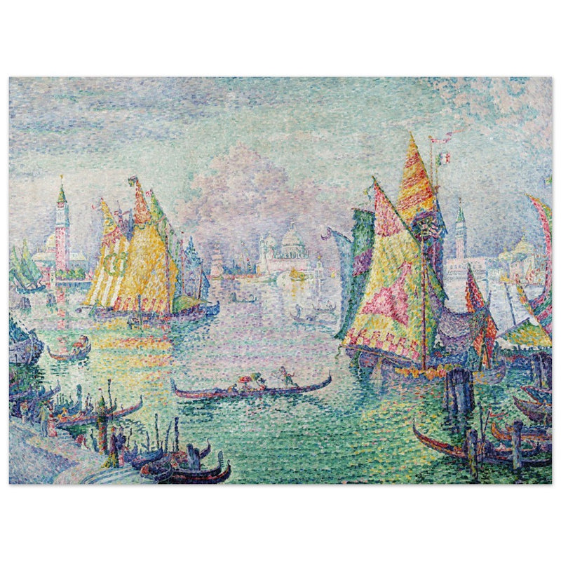 The Lagoon of Saint Mark Venice by Paul Signac 1905.
