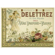 Delettrez french perfumery vintage art nouveau advertising.