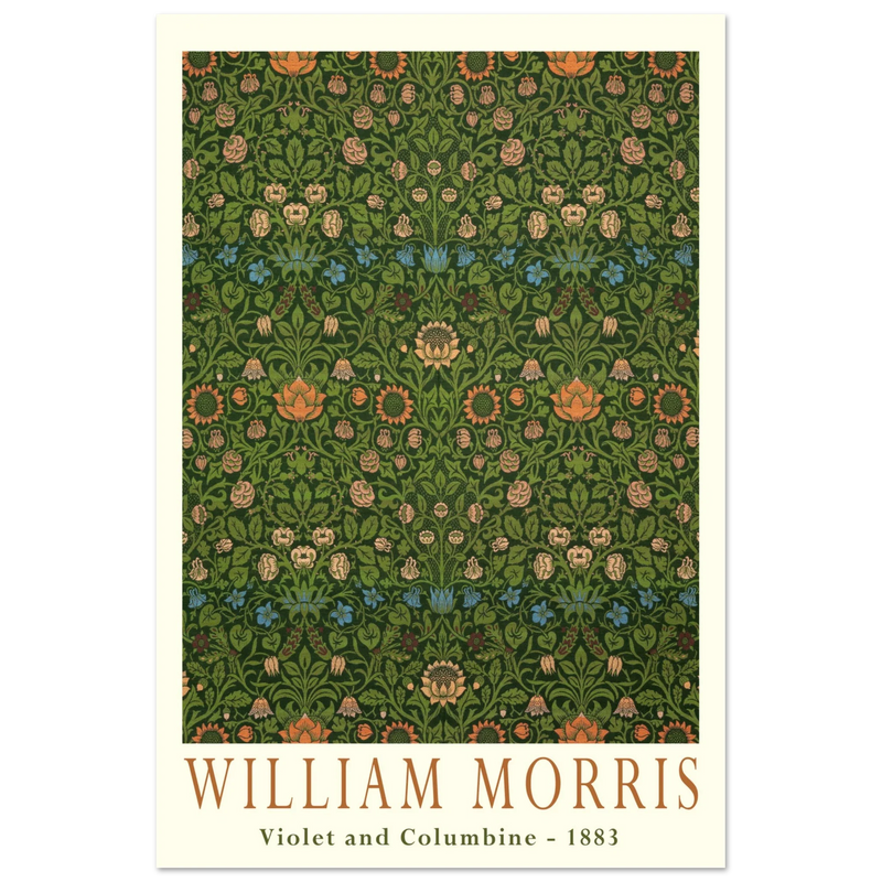William Morris Violet and Columbine.