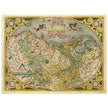 Ancient map of the Low countries ( Belgium, Netherlands and Luxembourg ) by Ortelius.