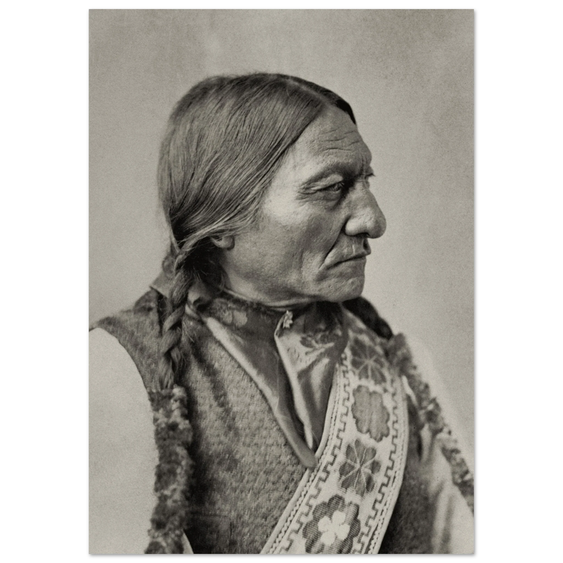 Sitting Bull native american indian leader.