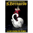San Bernardo water italian vintage advertising print. Poster by Leonetto Cappiello 1953