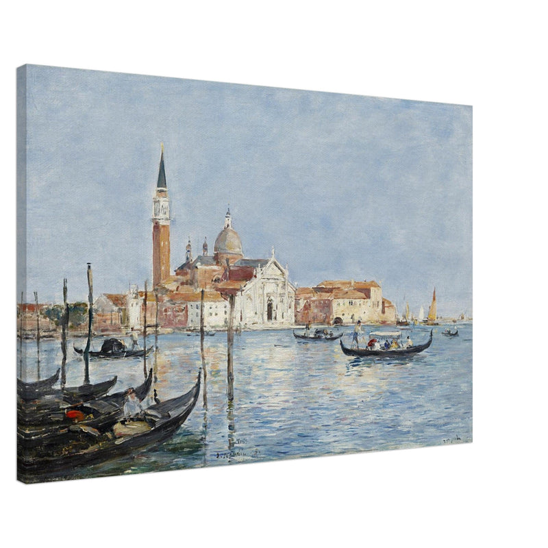 Venice San Giorgio Maggiore church by Eugene Boudin