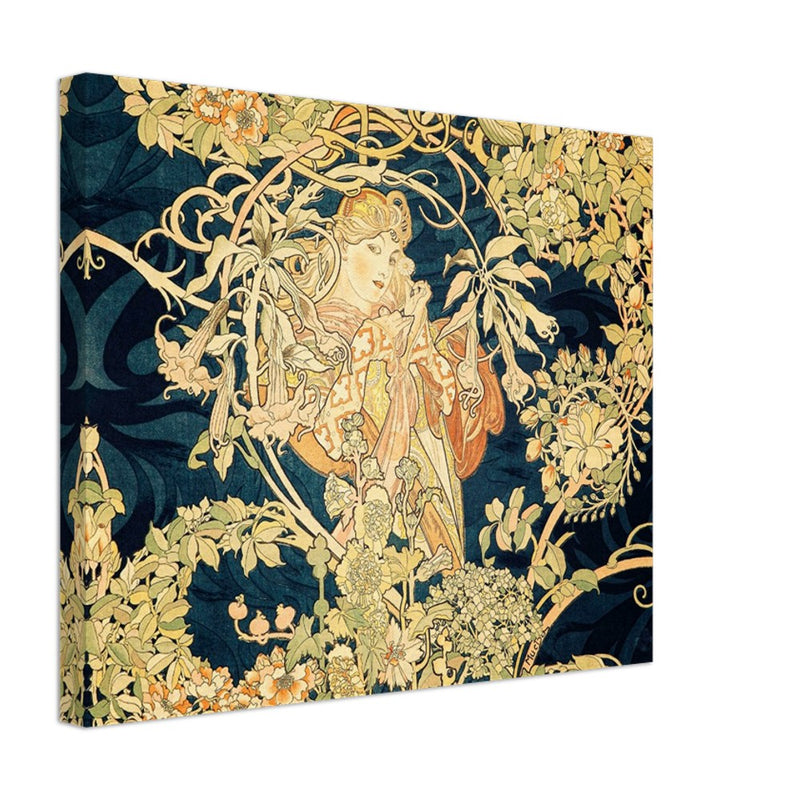Art Nouveau Alphonse Mucha La Plume.