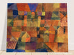 Paul Klee City with the three domes ( Stadt mit den drei Kuppeln ). Abstract painting.