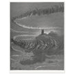 Gustave Dore illustration for The Divine Comedy by Dante Alighieri.  Paradise.