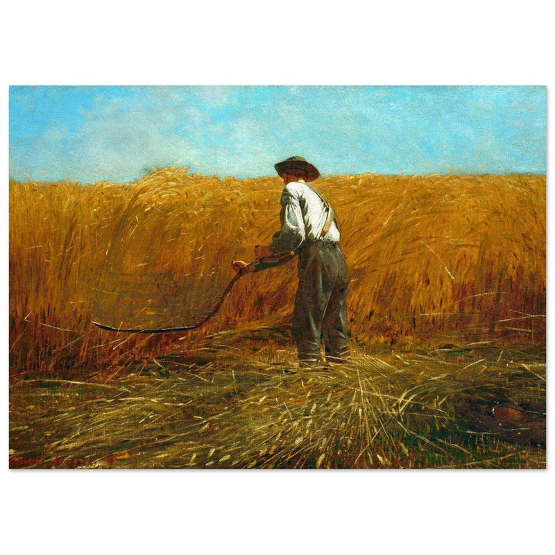 The Veteran in a New Field by Winslow Homer 1865.