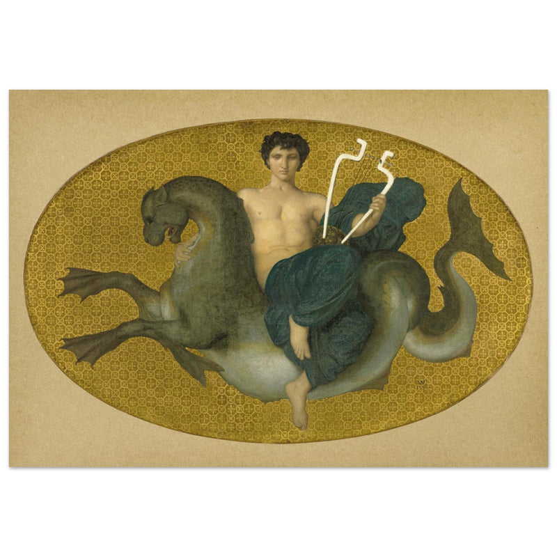 William Adolphe Bouguereau painting Arion on a Sea Horse