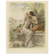 Paul Emile Becat erotic illustration Les Baiseres II ( The Kisses )