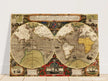 Vera Totius Expeditionis Nauticae double hemisphere map by Jodocus Hondius
