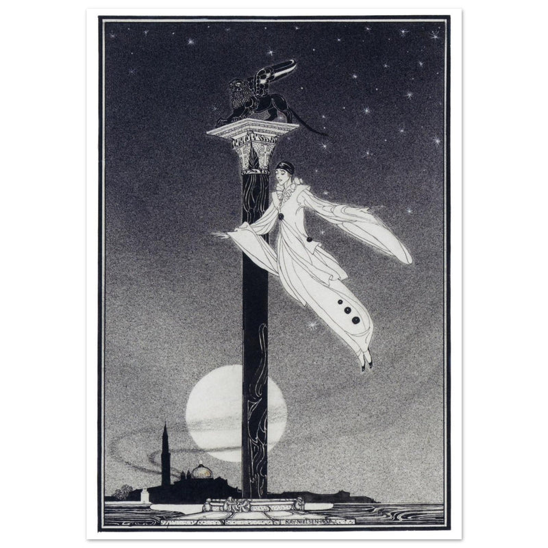 Kay Nielsen and his illustration Consolation 1913.