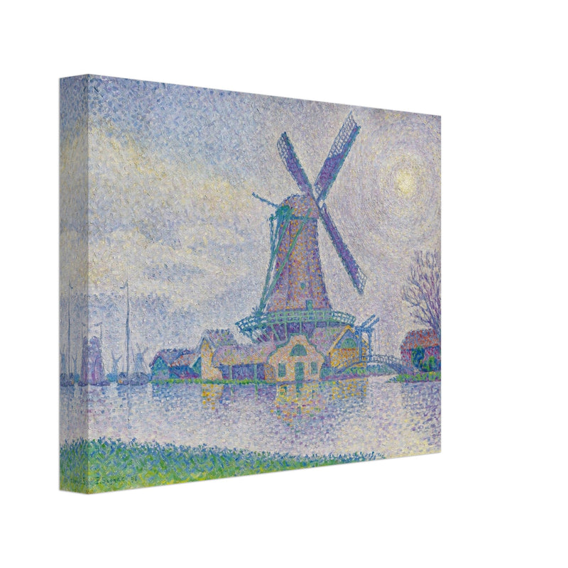 Paul Signac Moulin d' Edam Windmill in Edam painting