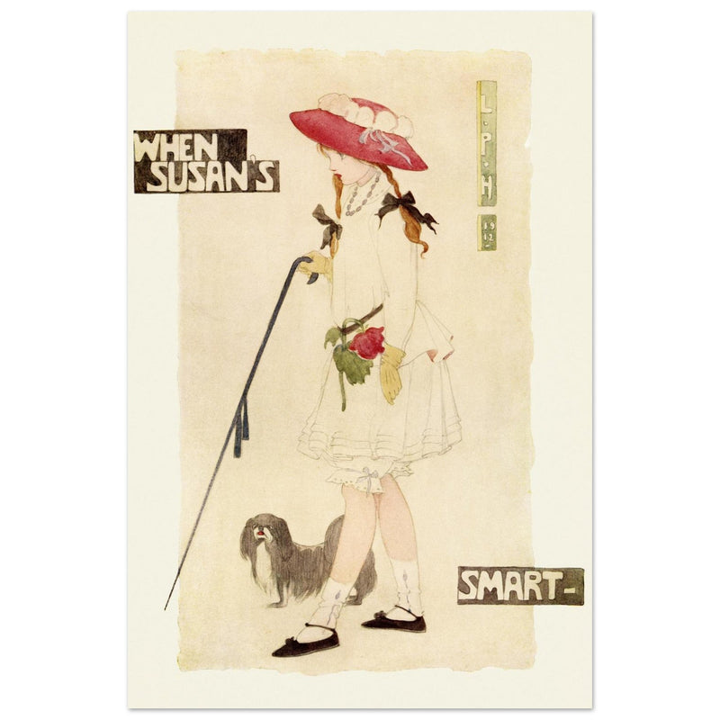 When Susan is Smart illustration by Lilian Price Hacker