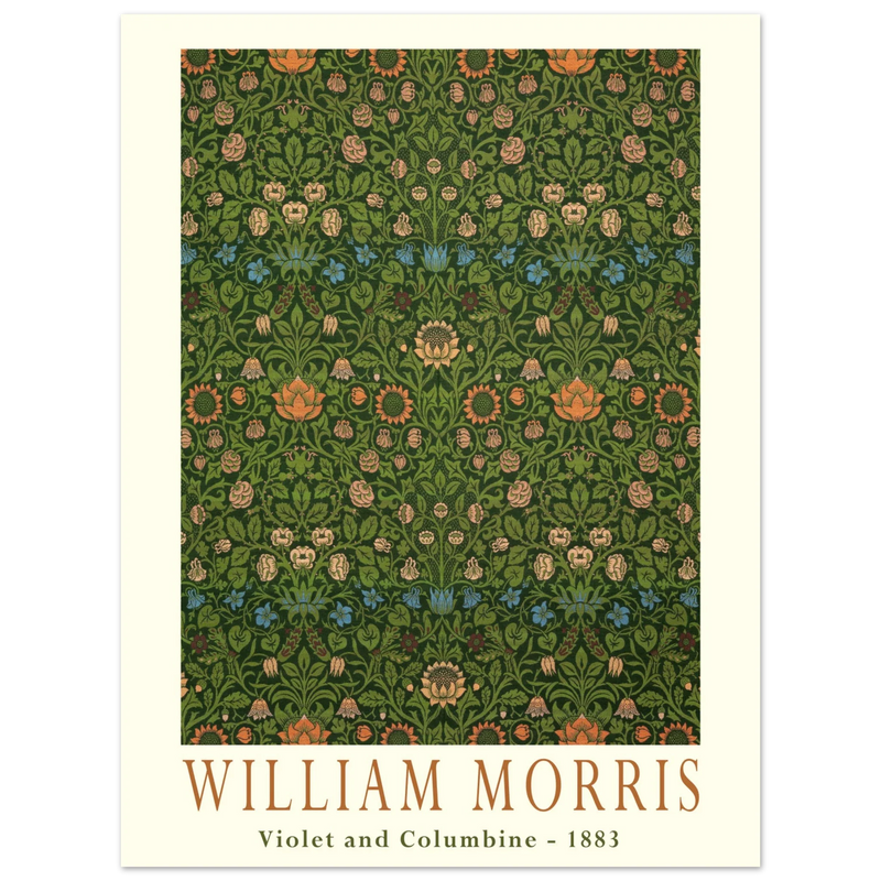 William Morris Violet and Columbine.