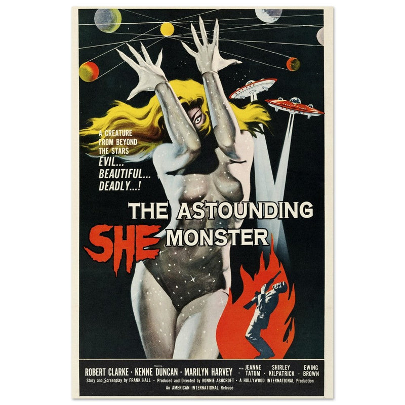 The Astounding She Monster movie poster.