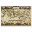 Ancient map Geographic Description of the Travels of the Apostles and the Journeys of Paul by Nicolaes Visscher