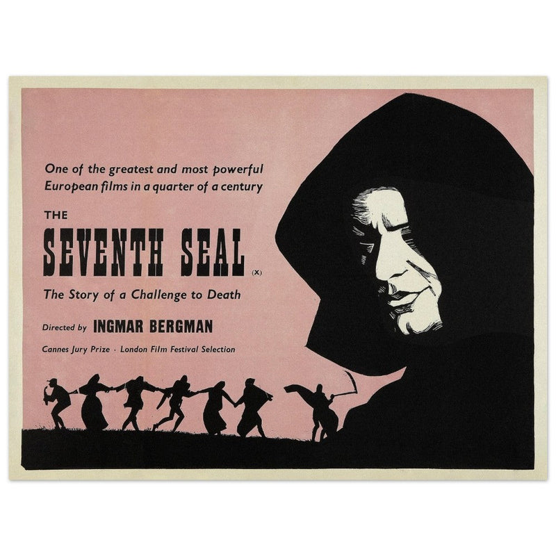 The Seventh Seal movie poster.