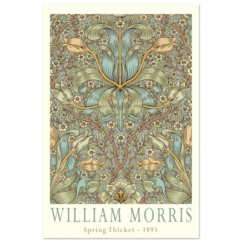 William Morris Spring Thicket 1893.