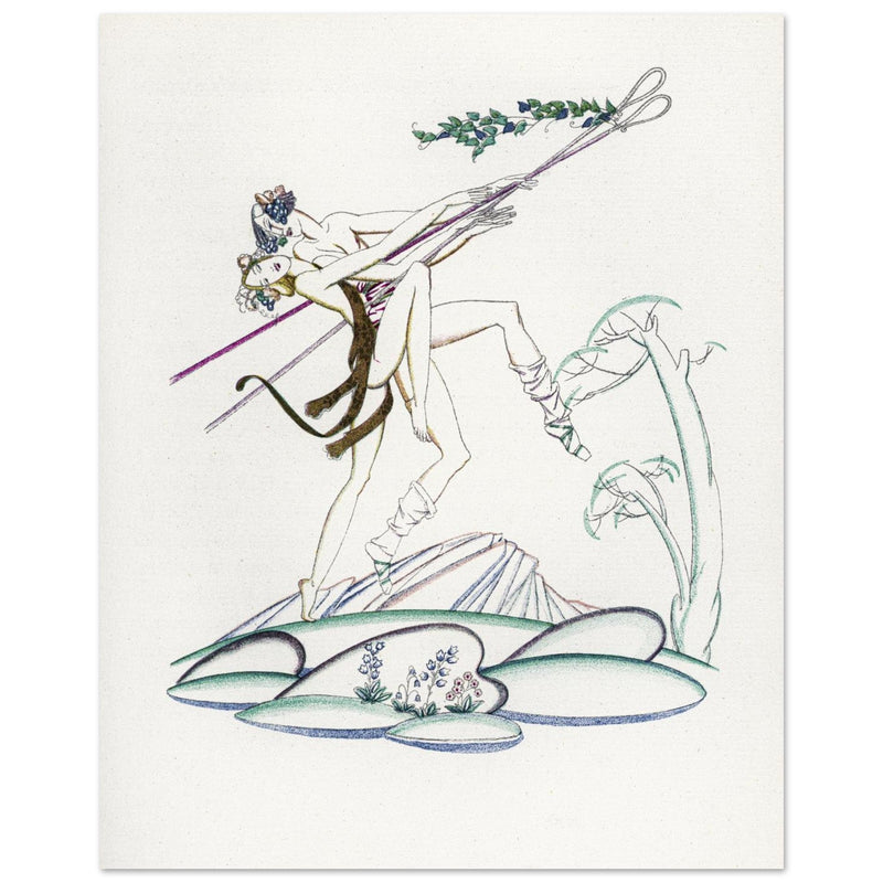 Daphnis and Chloe illustration by John Austen.