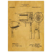 Hair Drier patent drawing by G M Kazanjian