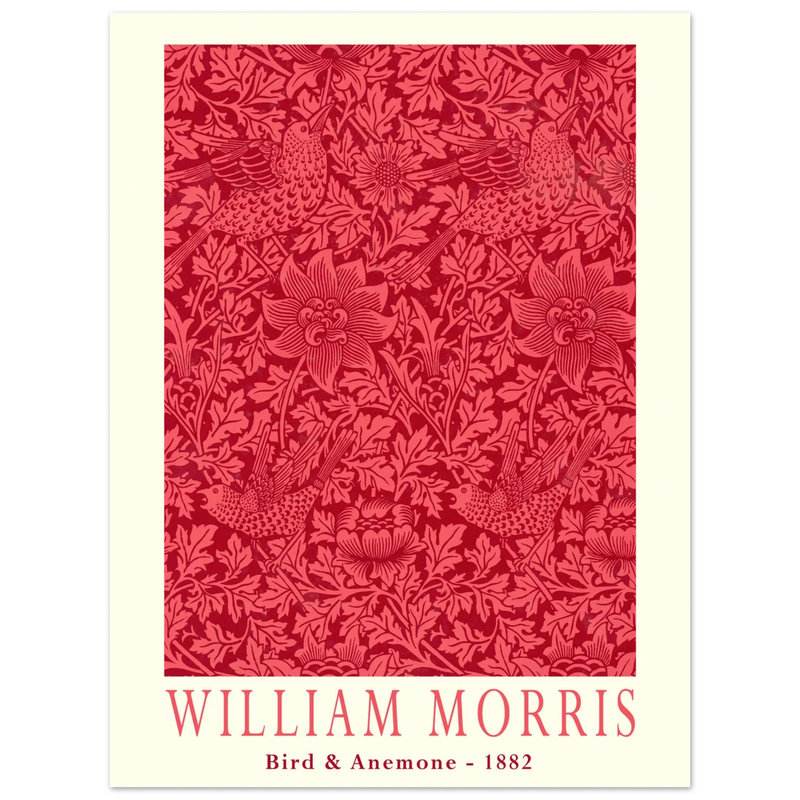 William Morris Bird and Anemone.