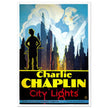 City Lights Charlie Chaplin movie poster.