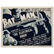 The Batman 1954 vintage movie poster .