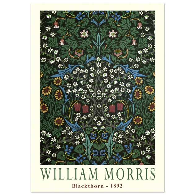 William Morris Blackthorn 1892.