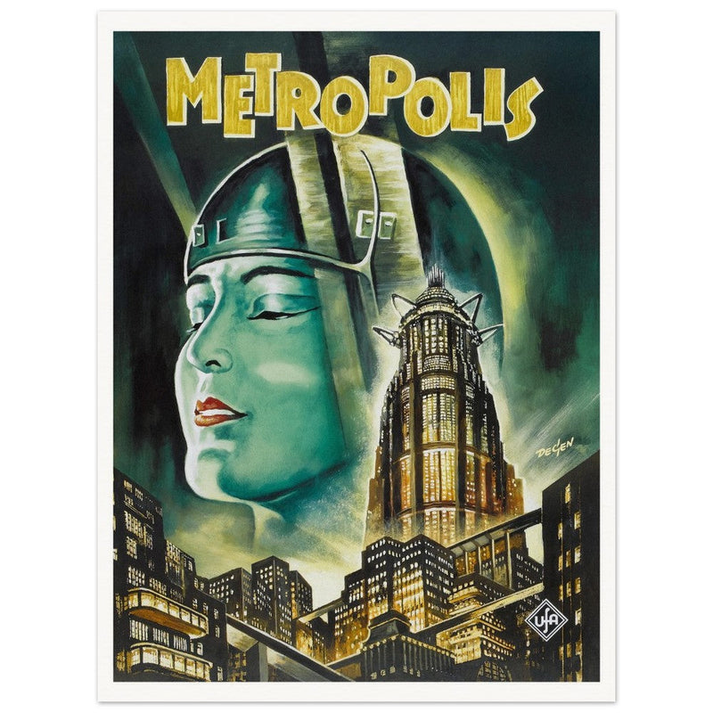 Metropolis movie poster.