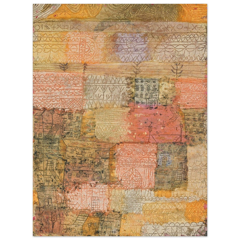 Paul Klee  Florentinisches Villen Viertel ( Florentine villa district ).