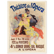 Theatre de l'Opera. 1898 vintage print historic poster .