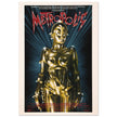 Metropolis vintage film poster . Fritz Lang masterwork movie. Historic films that changed our lives