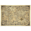 Pictorial Map of the World Wonders  by Ernest Dudley Chase.