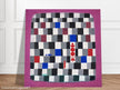 Paul Klee Super chess abstract painting.