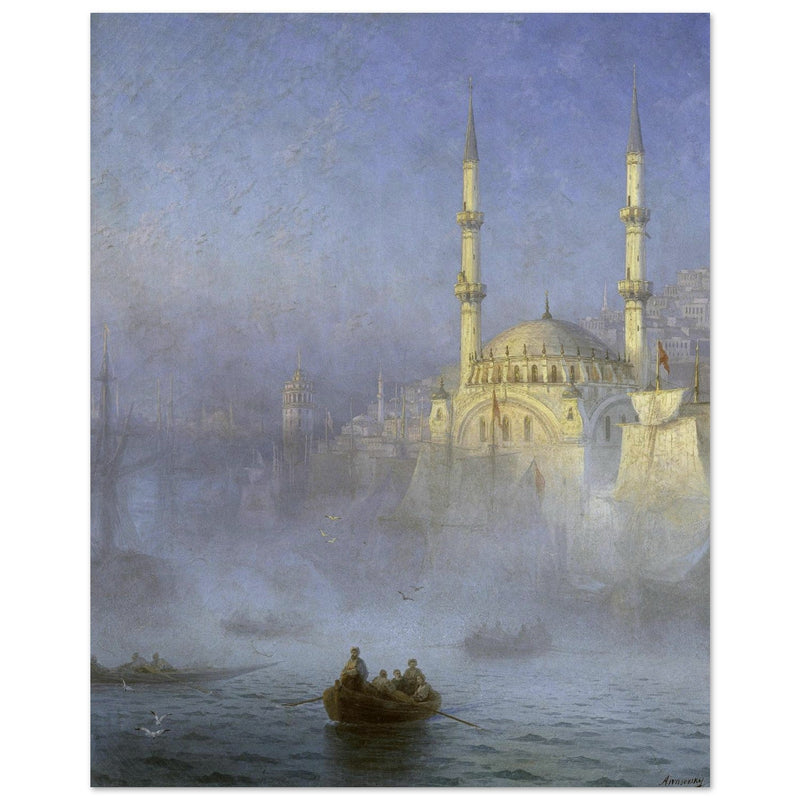 Ivan Aivazovsky  painting Constantinople, the Top-Kahné Mosque, 1884