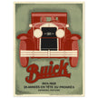 Buick 1904 - 1929 25 années en tete du progres vintage poster by Vincent René.
