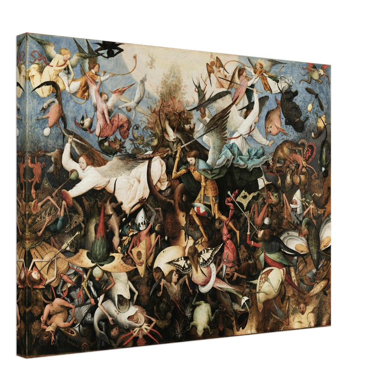 The Fall of the Rebel Angels painting by Pieter Bruegel The Elder.
