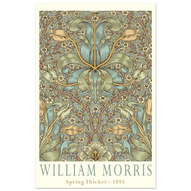 William Morris Spring Thicket 1893.