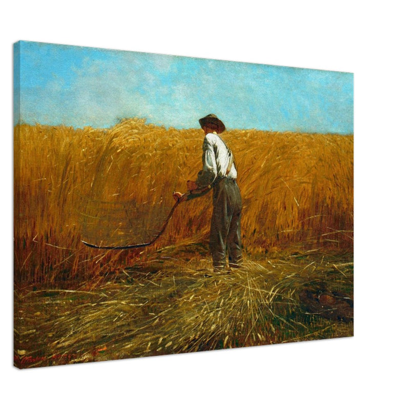 The Veteran in a New Field by Winslow Homer 1865.
