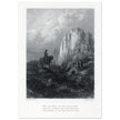 Gustave Dore illustration of King Arthur legend . Camelot . From the book Idylls of the King by Alfred Tennyson.