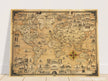 Pictorial old map of the world by Ernest Dudley