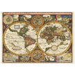 John Speed Ancient double hemisphere world map.