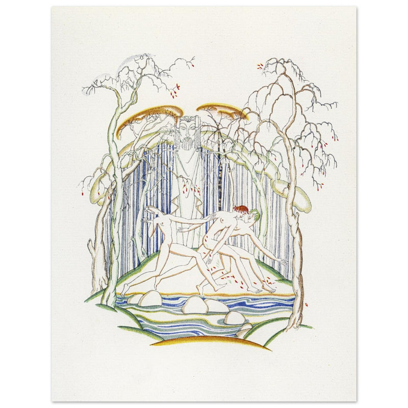 Daphnis and Chloe illustration by John Austen.