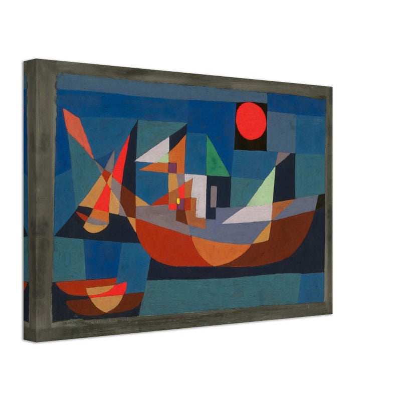 Paul Klee Ruehende Schiffe ( Resting ships )