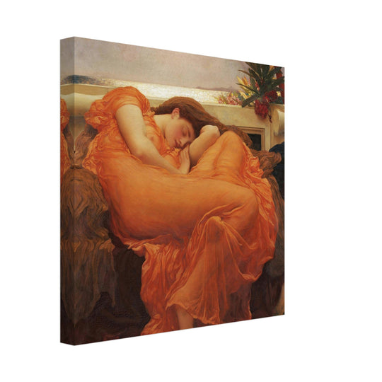 Flaming June painting by  Frederic Leighton