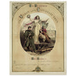 In defence of the Union and the Constitution vintage poster.