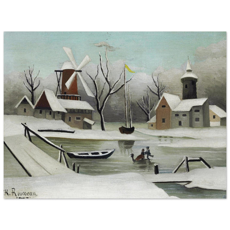 Henri Rousseau L'Hiver ( The Winter ) painting reproduction on fine art paper