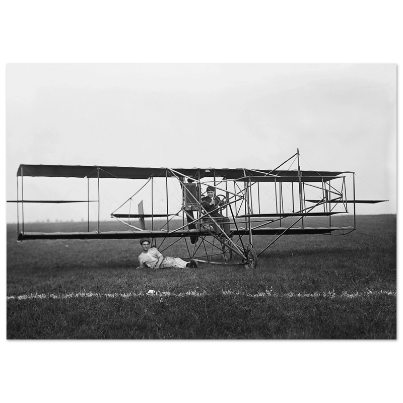 Geo. S. Russell vintage airplane